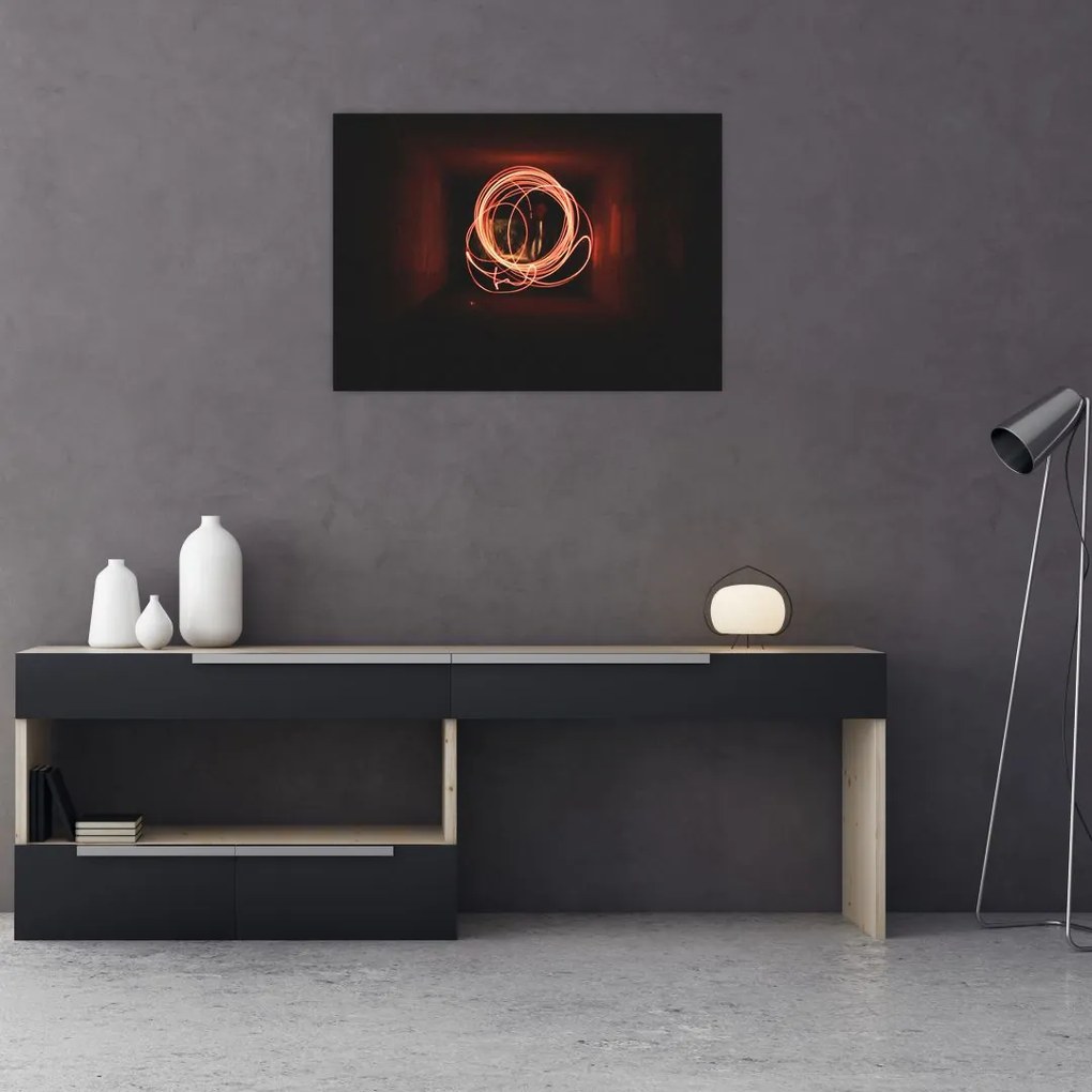 Tablou - linii în tunel (70x50 cm)