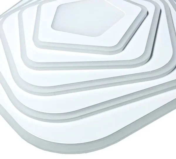 Plafonieră LED dimabilă LED/125W/230V 3000-6500K + telecomandă