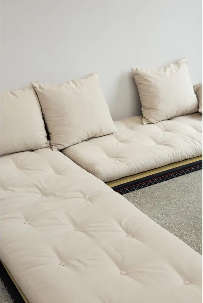 Canapea variabilă Karup Design Chico Petrol Blue, albastru