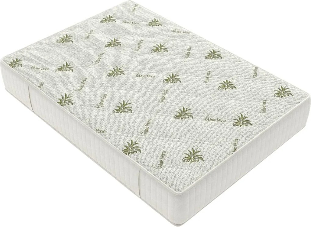 Saltea Model S9, Cu memorie, Ortopedica, Inaltime 24 cm, Husa Aloe Vera - 200x200cm
