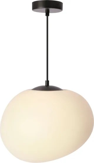 BRILAGI - Lampă suspendată pe cablu PEBBLES 1xE27/40W/230V Ø 30 cm neagră