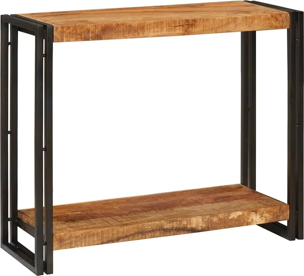 vidaXL Masă de consolă Maro 90 x 33 x 75 cm Lemn de mango solid