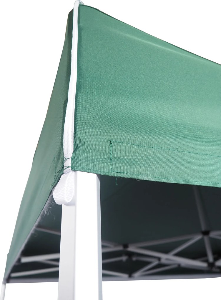 Cort pliabil 6 × 4 m – aluminiu HEXAGON, Alb