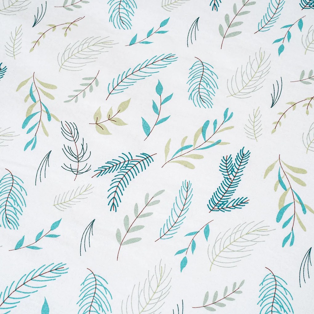 Lenjerie de pat din flanel 4Home Pine, 140 x 200 cm, 70 x 90 cm