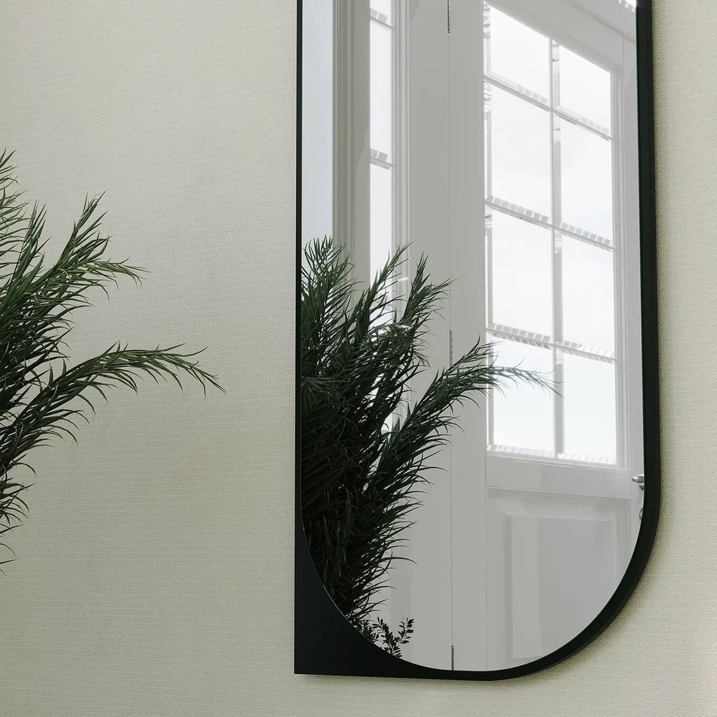 Oglindă Livi Black 52 x 152 cm