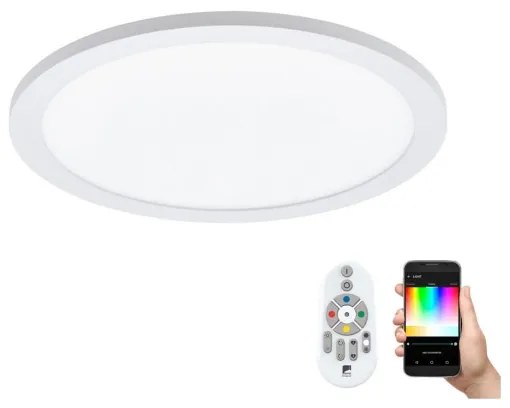 Eglo 33341 - Plafonieră LED RGBW cu dimmer SARSINA-C LED/16W/230V Ø30 cm + telecomandă