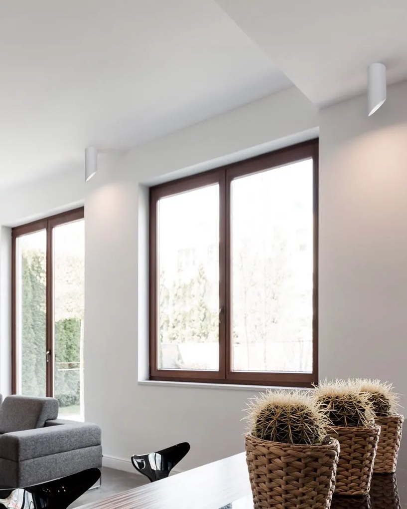 Spot aplicat design modern OSLO alb, H-15cm NVL-9184371