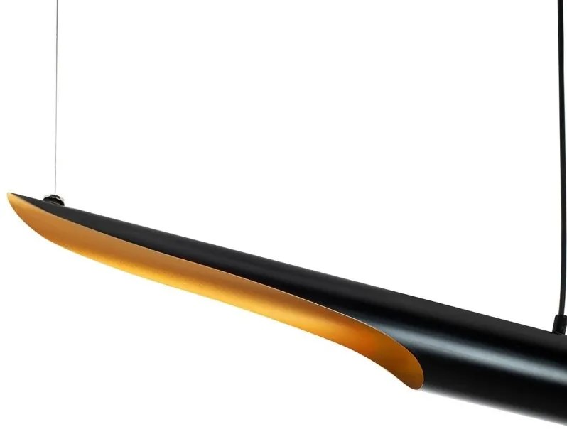 Lustra suspendata design decorativ CONTE negru