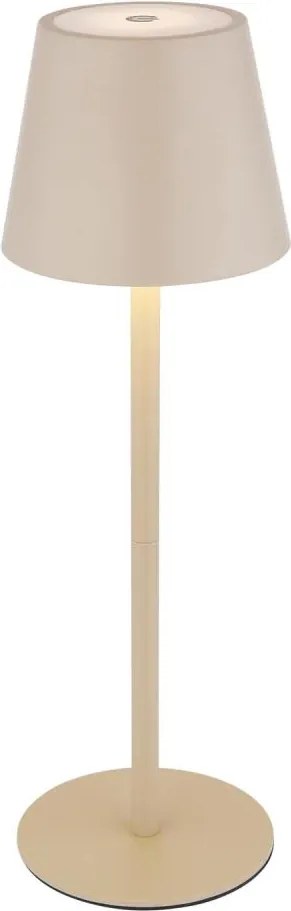 Globo 58488S - Lampă LED reîncărcabilă pentru exterior VANNIE, dimabilă, cu senzor tactil, 3W/5V, IP54, 1800 mAh