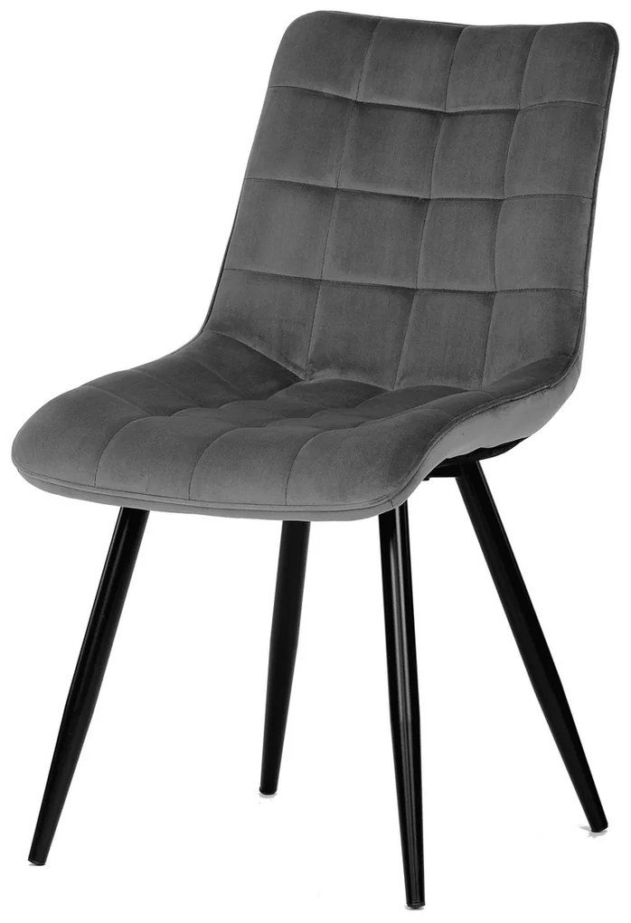 Set de scaune de sufragerie CT-384 GREY4, 4 buc