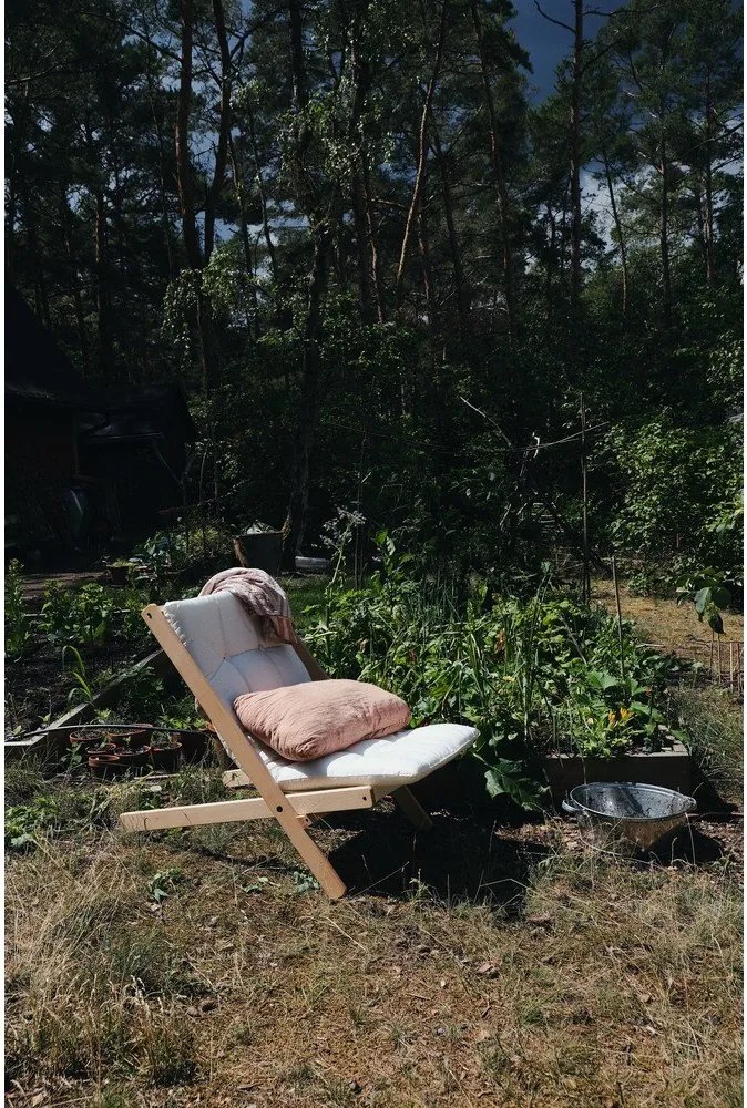 Fotoliu pliabil Karup Design Boogie Raw/Petroleum