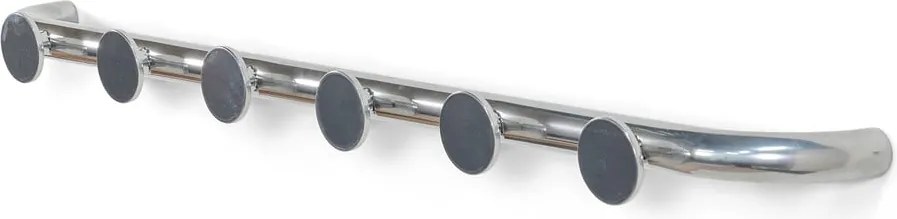 Cuier de perete argintiu din metal 75 cm Retro – Spinder Design