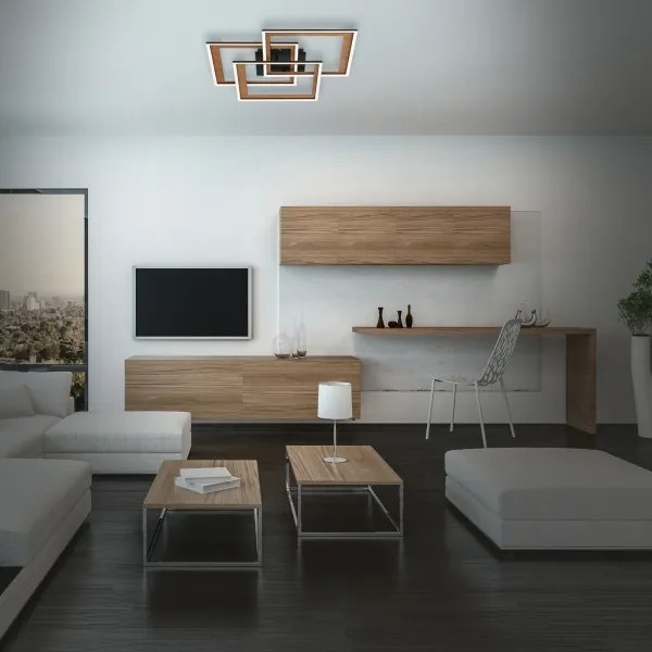 Lustră LED dimabilă aplicată FRAME LED/45W/230V 2700-6500K + telecomandă