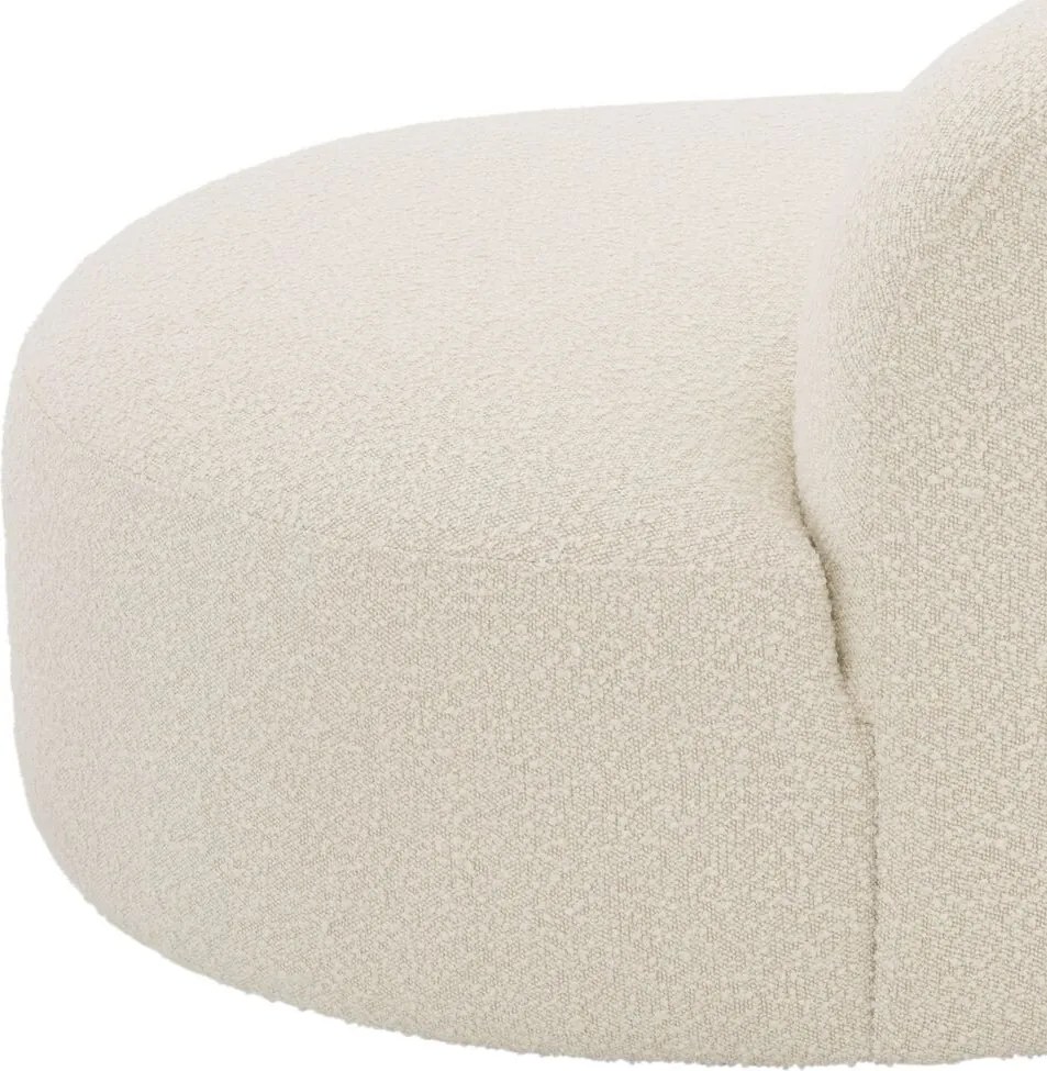 Canapea design LUX Morten, boucle crem 115164 HZ