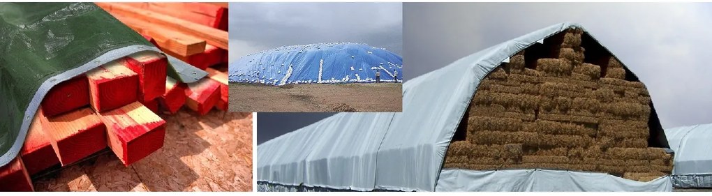 ShopJK PRELATĂ NEAGRĂ-ARGINTIE 3X5 M 260G/M2