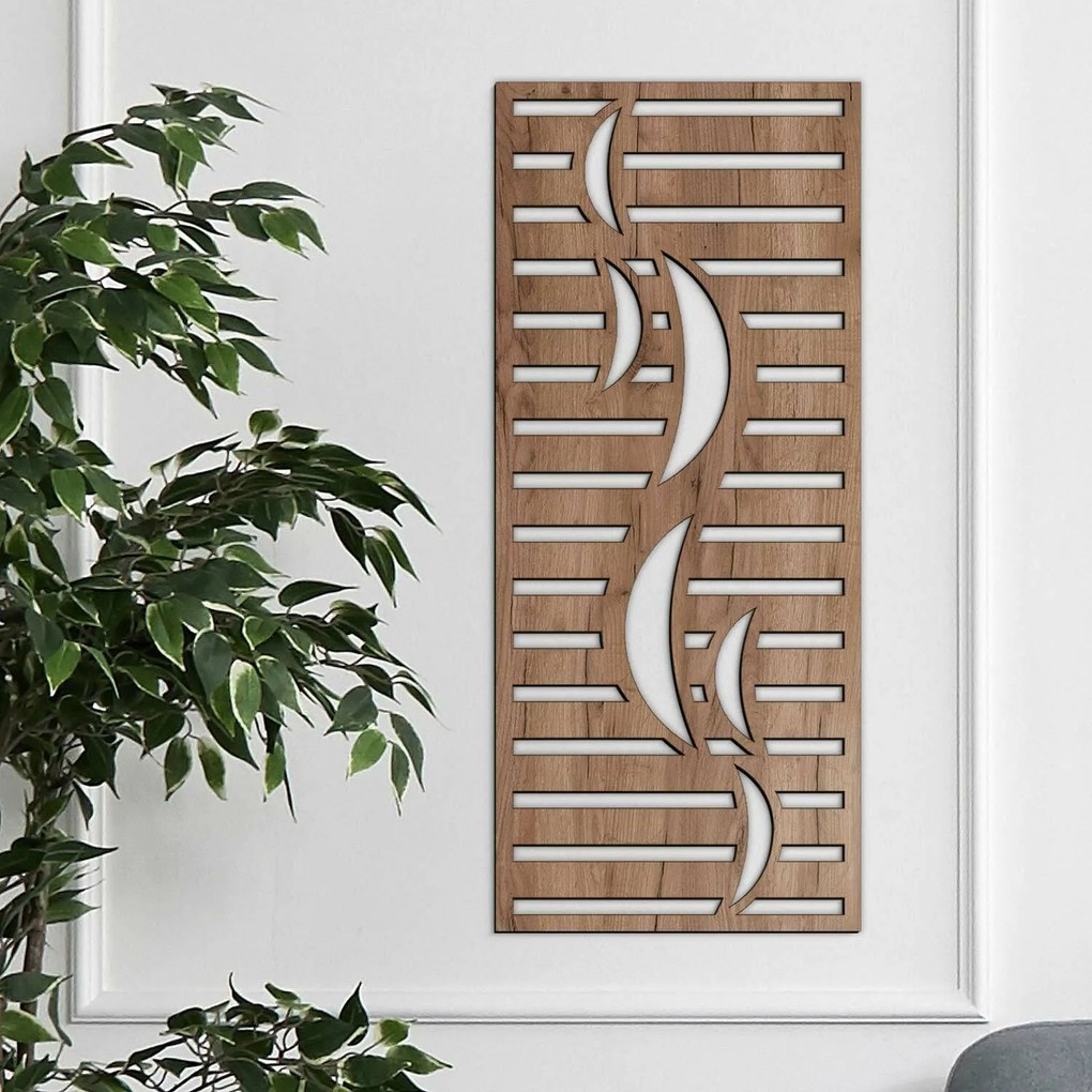 DUBLEZ | Panou abstract de perete - Horizont