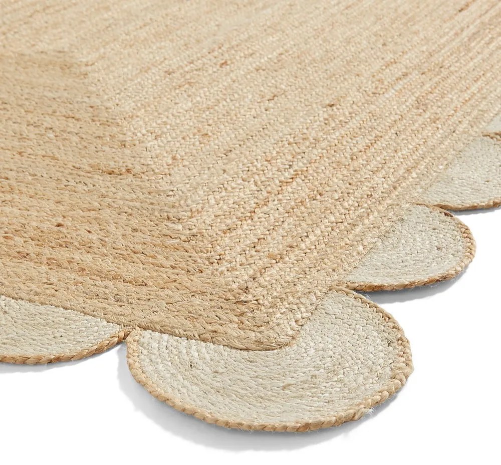 Covor în culoare naturală din iută 120x170 cm Savannah Jute – Think Rugs