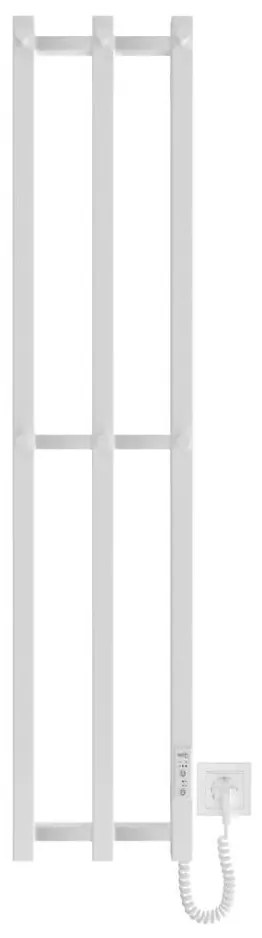 Radiator pentru baie HF SLIM 110W/230V 117x25 cm alb dreptunghiular