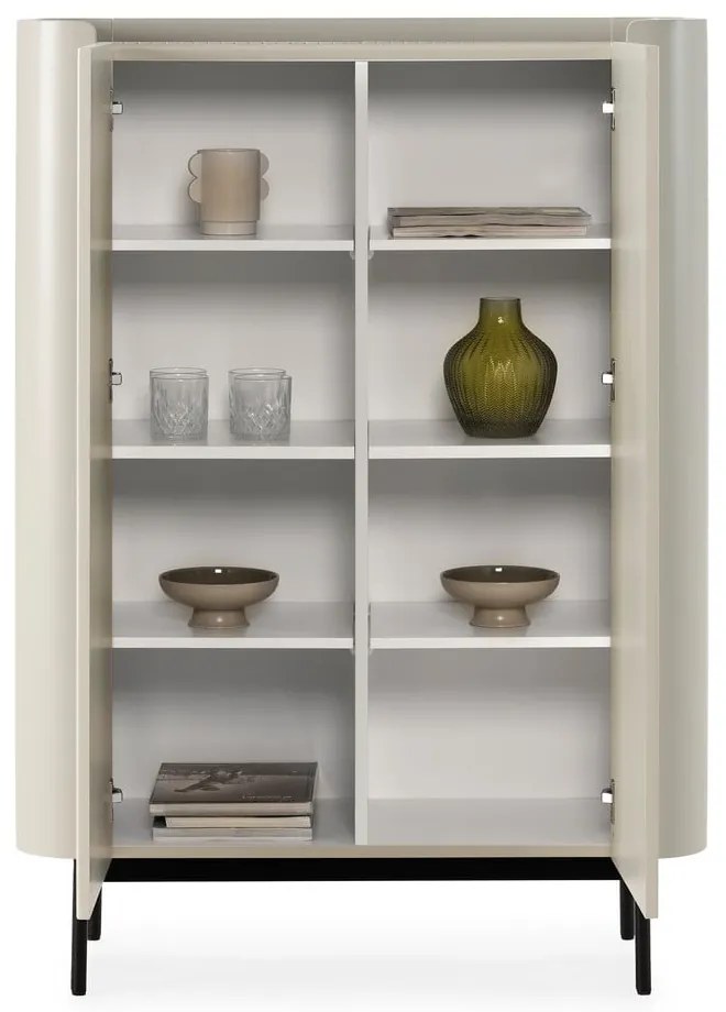 Dulap crem 100x140x40 cm Willa – MOME