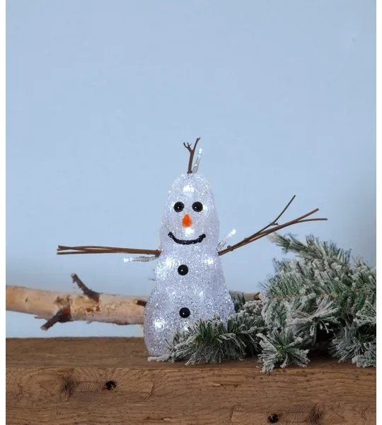 Decorațiune LED de Crăciun Eglo 410802 CRYSTALINE 20xLED/0,06W/3xAA