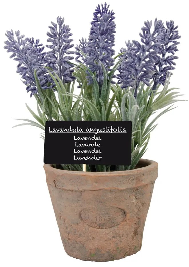 Plantă artificială (înălțime 17,5 cm) Lavender – Esschert Design