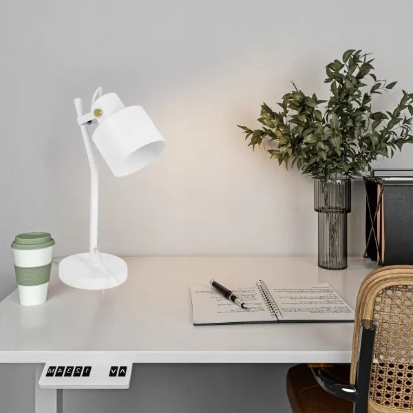 Lampă de masă 1xE27/40W/230V albă