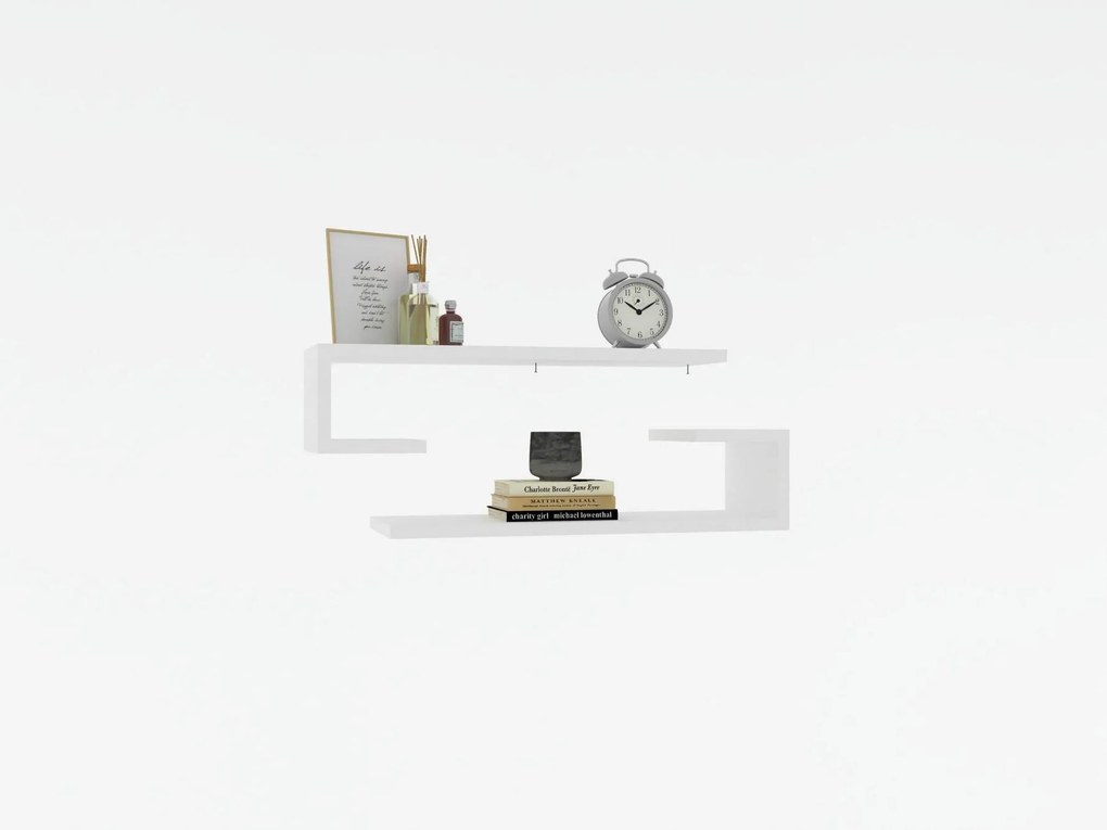 Set 2buc. rafturi Kivana (alb) . 1095829