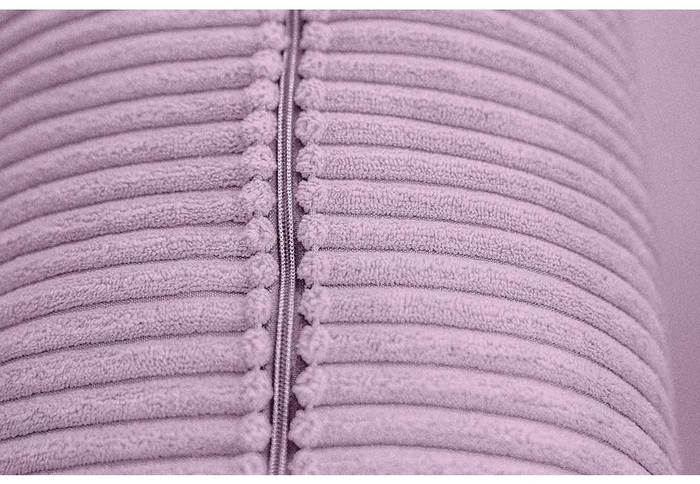 Canapea extensibila trei locuri cu taburet SMART SET, lila