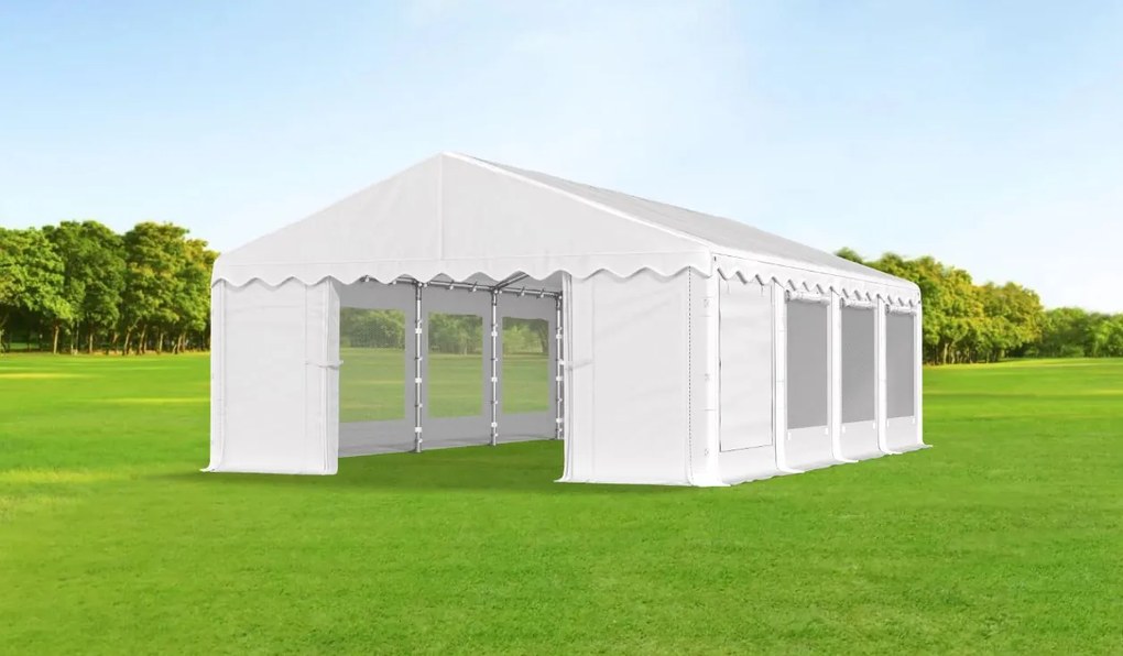 Cort de petrecere 3x8x2m Comfort PE 240g cu plasă împotriva insectelor Summer