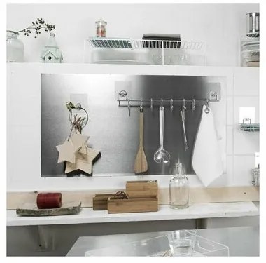 Compactor Placă magnetică din oțel inoxidabil pentru bucătărie, 50 x 90 cm, L