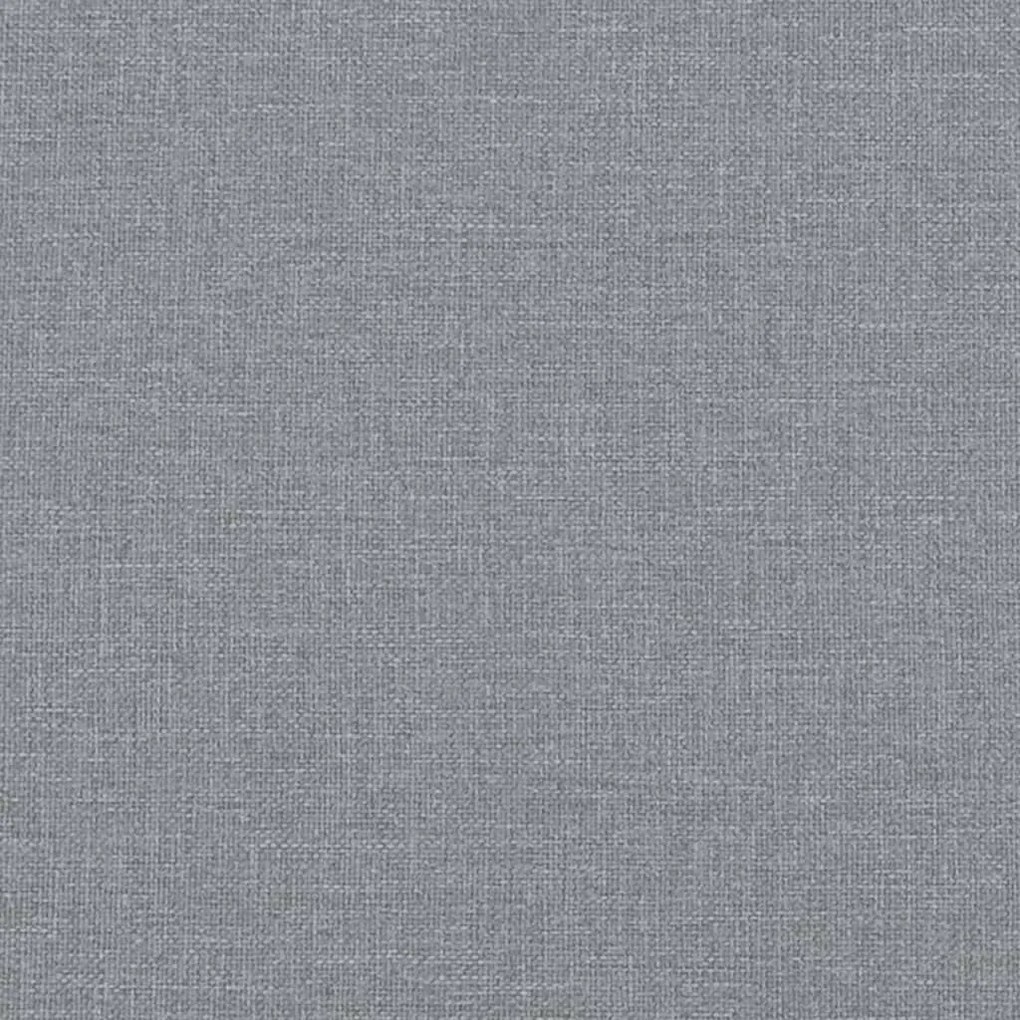 Taburet, gri deschis, 70x55x41 cm, material textil Gri deschis, 70 x 55 x 41 cm