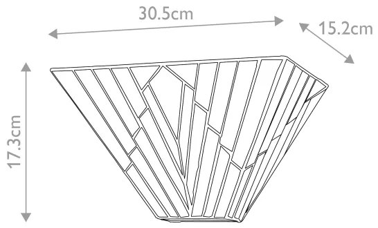 Elstead TF-ALDERLEY-WU - Aplică de perete Tiffany ALDERLEY 2xE14/40W/230V