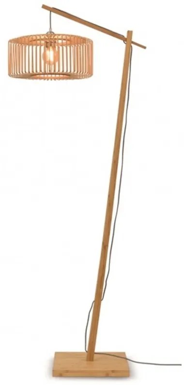 Lampadar eco din bambus Bromo S natur, 40x18cm