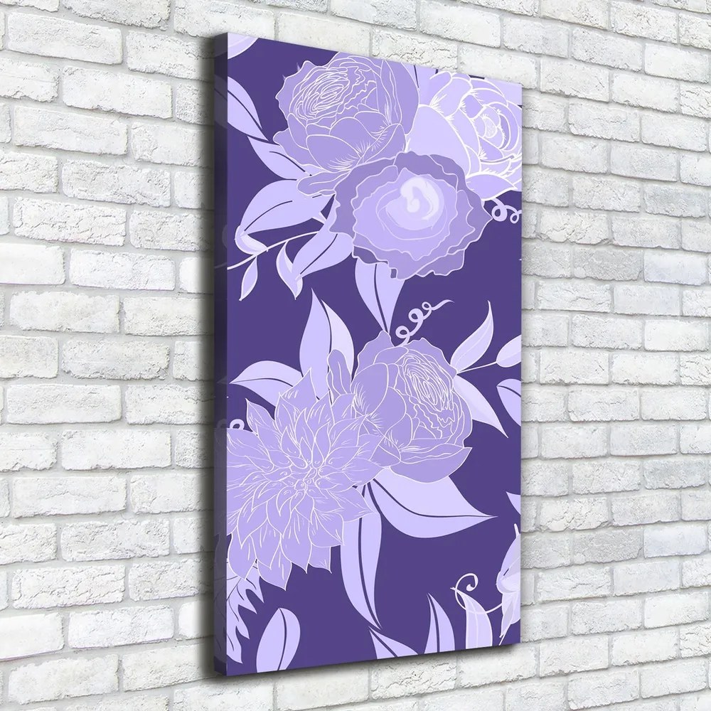 Tablou pe pânză Model floral