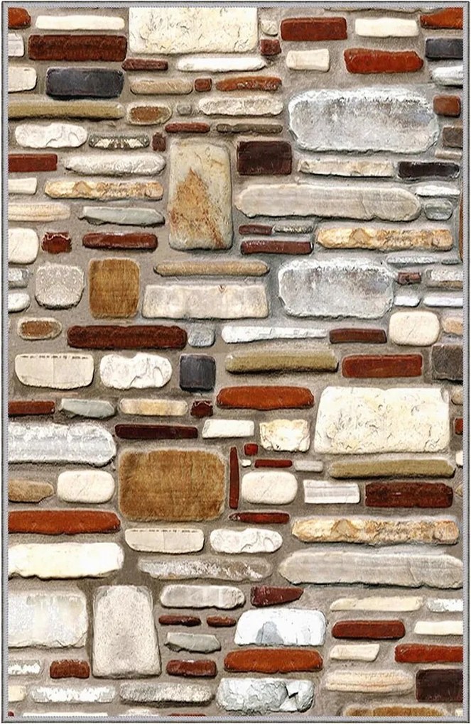 Covor, Eexfab708, 80x120 cm, Multicolor