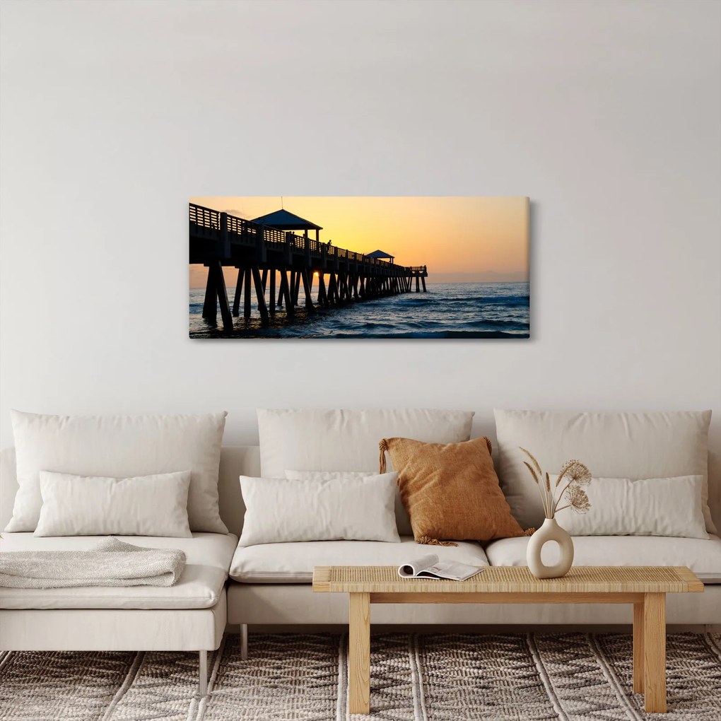 Tablou cu plaja (120x50 cm)
