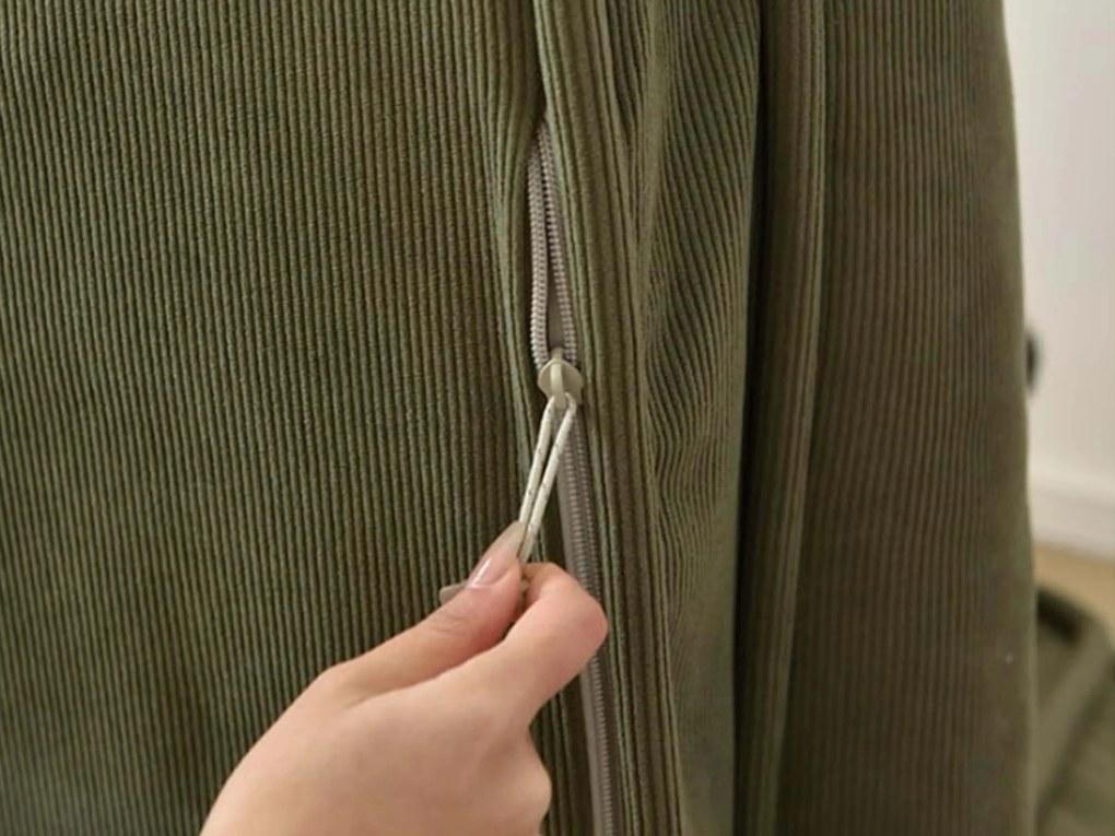 Fotoliu de relaxare reglabil LAZY SOFA, verde