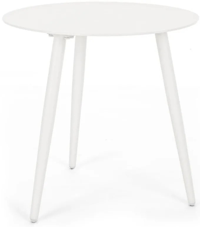 Măsuță de grădină rotundă din aluminiu ø 50 cm Ridley – Bizzotto