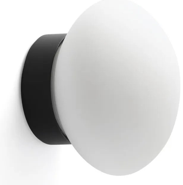 Aplica LED pentru baie IP44 NUBO D-12cm negru, alb