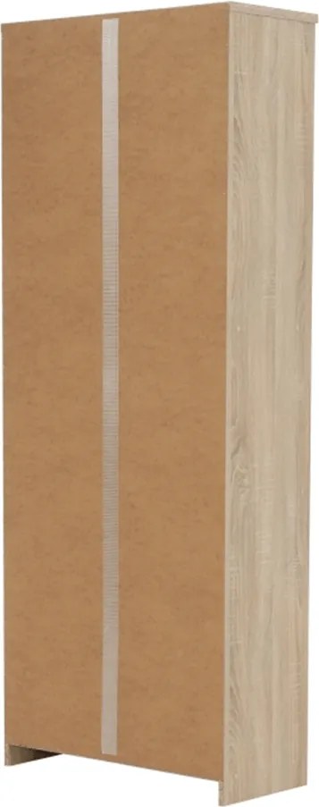 Dulap biblioraft, stejar sonoma, JOHAN 2 NEW 04
