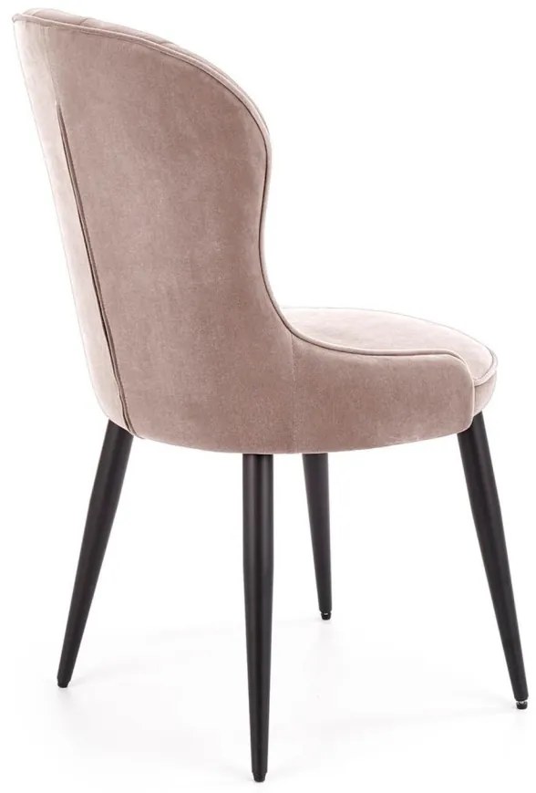 Scaun K366 velvet bej