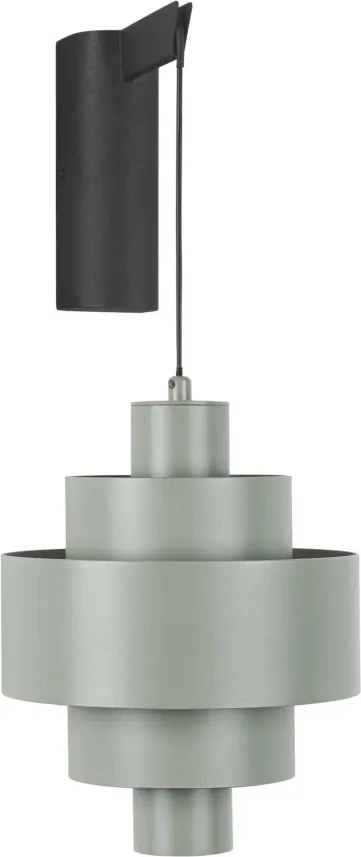 Aplica LED de perete tip pendul MINDY verde