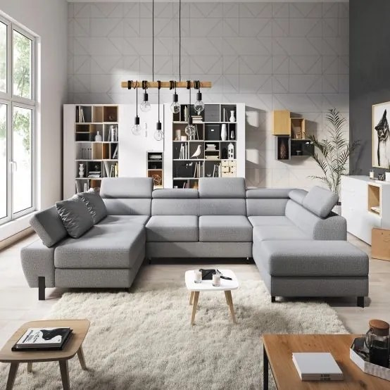 Coltar living extensibil Molina XL pe dreapta – L333 x l210 x h90 cm