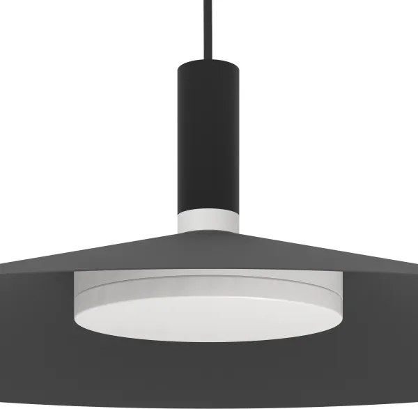 Eglo 902183 - Lampă suspendată LED RGBW reglabilă CONOMAVILLA-Z LED/15,5W/230V neagră