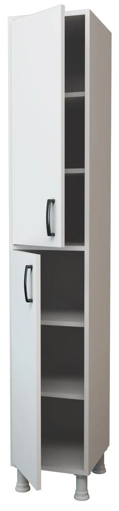 Dulap cu rafturi Mitevu 4 (alb) . 1094269