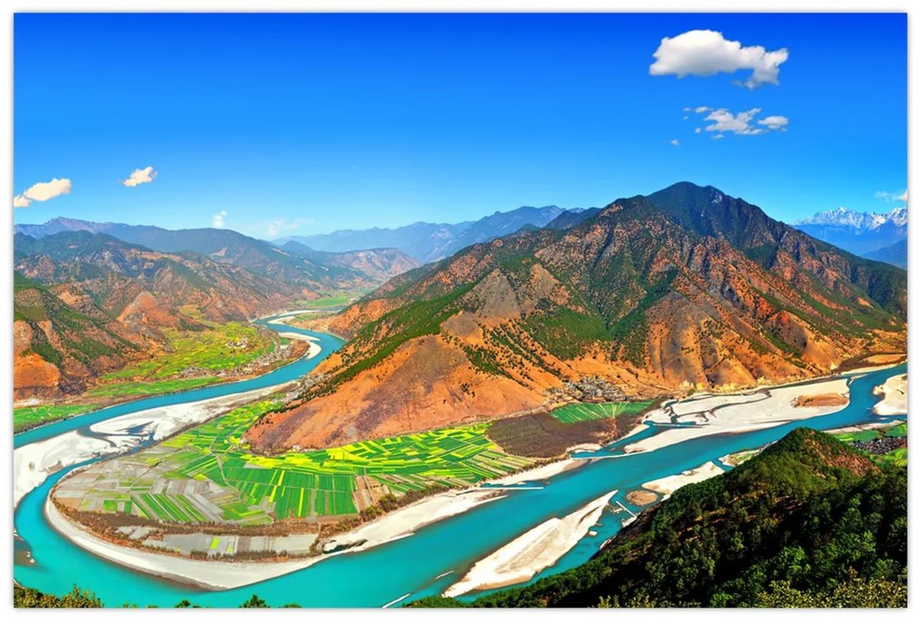 Tablou - Râul Yangtze (90x60 cm)