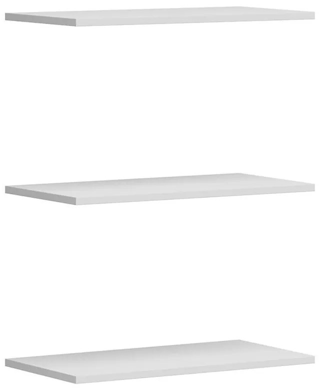 Set 3buc rafturi pentru dulap de haine Neno 7 (alb) . Promo -30%. 1098253