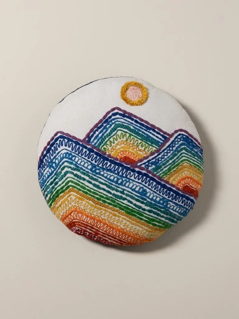 Pernă decorativă rotundă, Ø45 cm