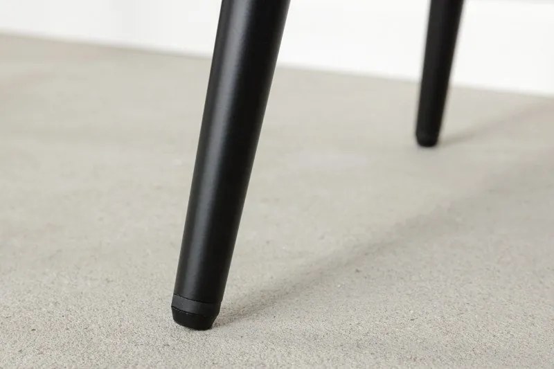 Set 2 scaune de bar Milano catifea maro