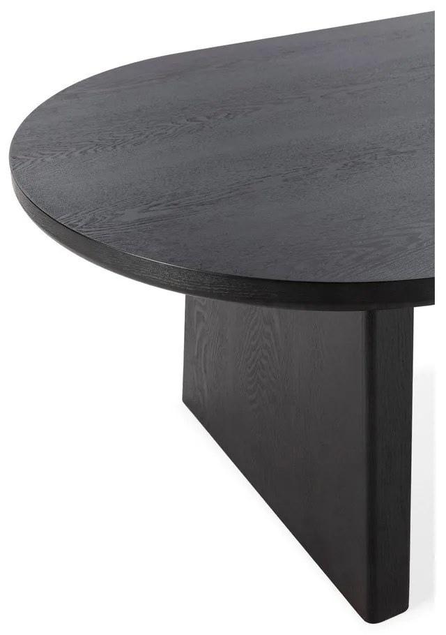 Masă de dining cu aspect de lemn de frasin 100x200 cm Blair – MOME